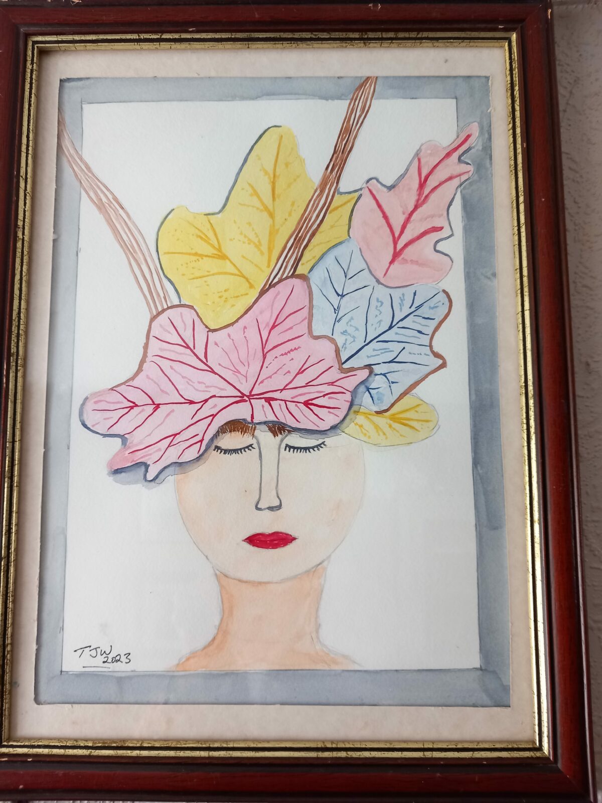 Painted by me from an original artwork by Michaela