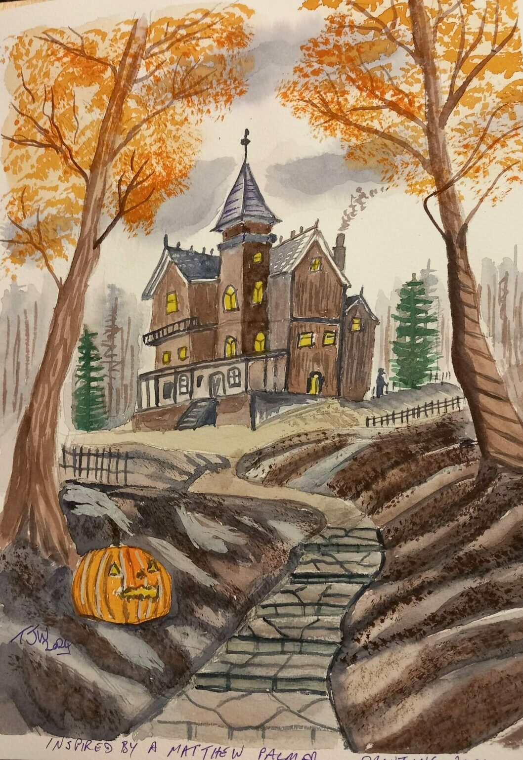 halloween house