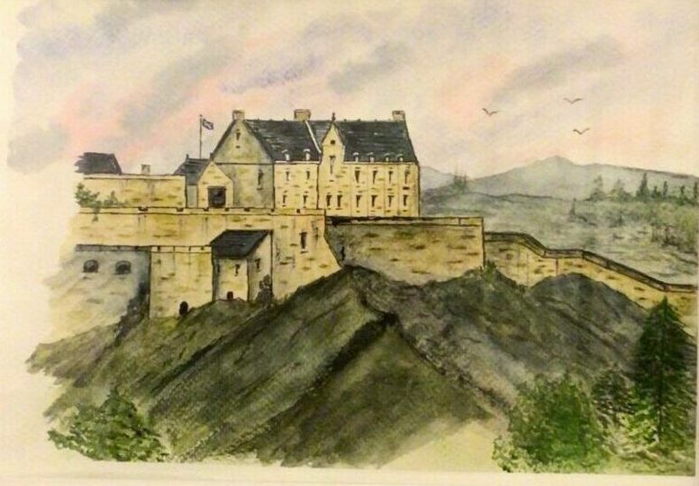 majestic Edinburgh castle