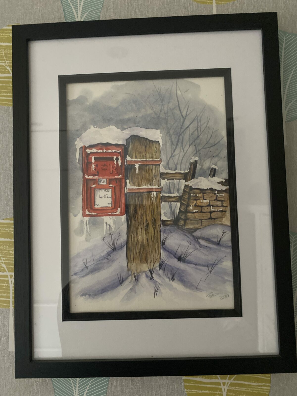 Post box in Snow