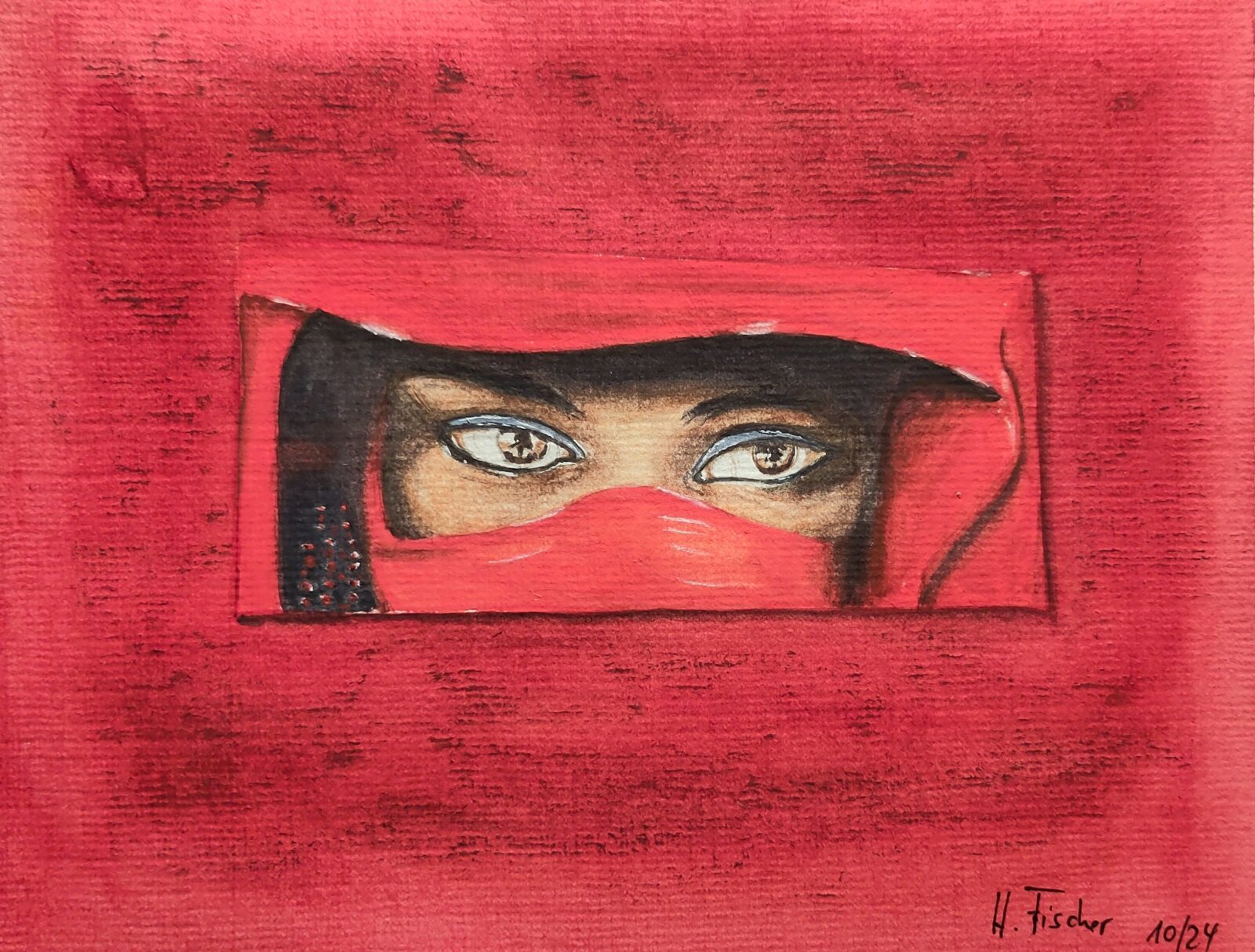 Stunning Womans Eyes