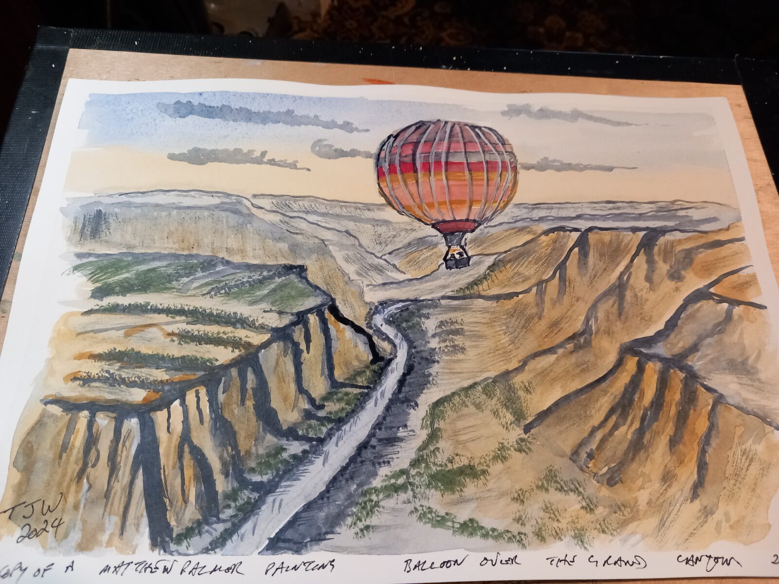 Grand canyon from Matthews picture