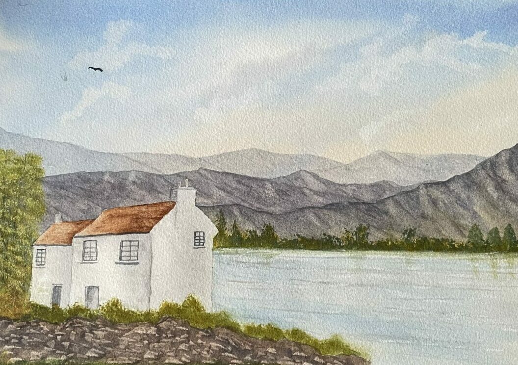 A Cottage by the Lake