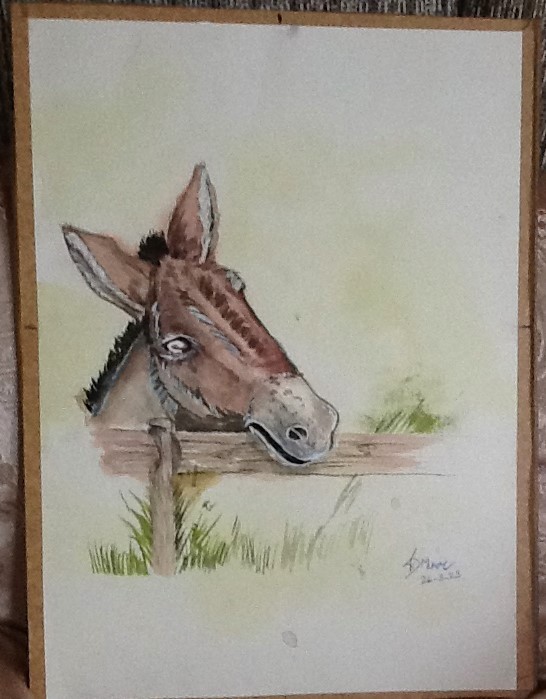The Donkey Painting