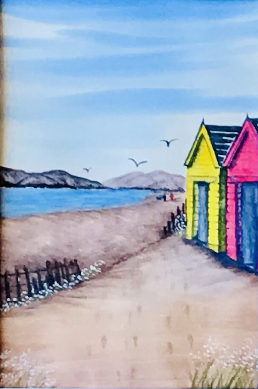 Seaside huts