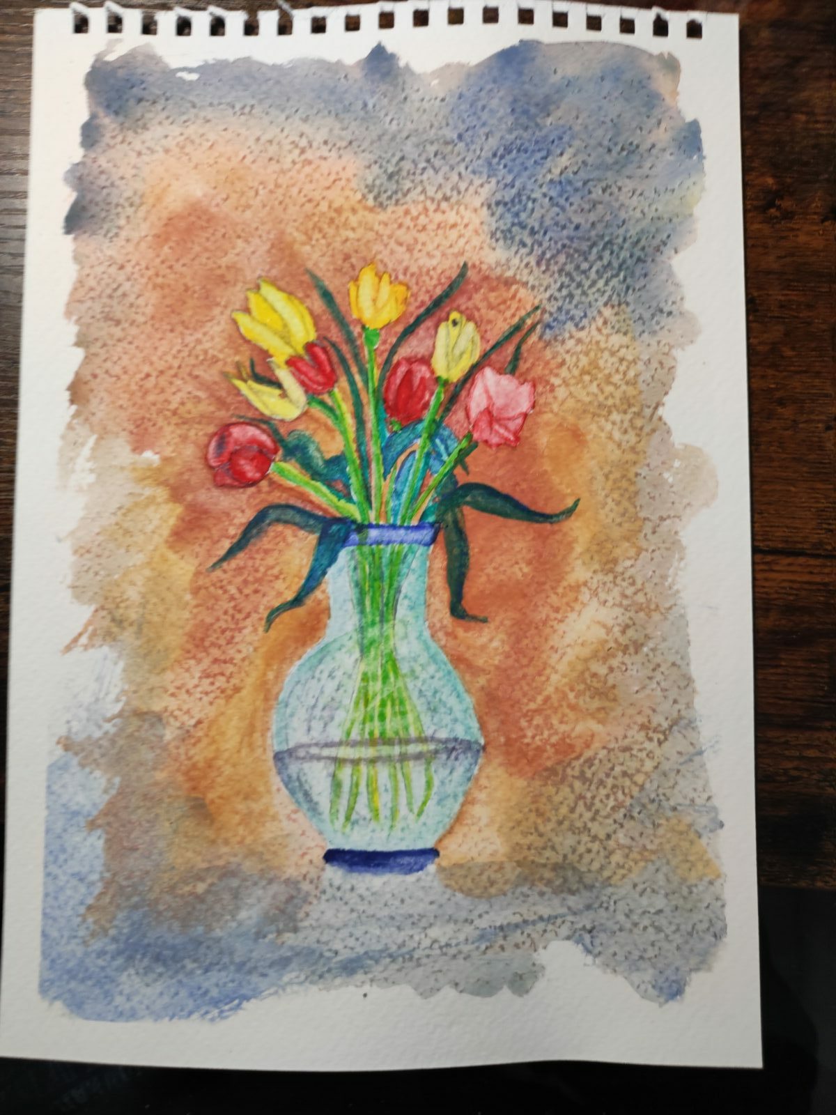 Tulips in vase