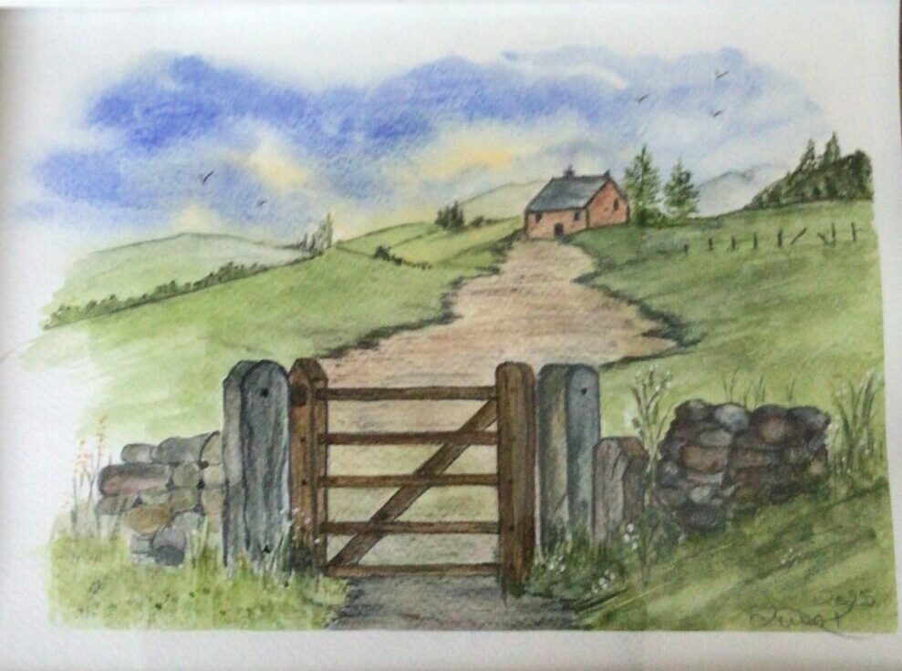 Country Scene.