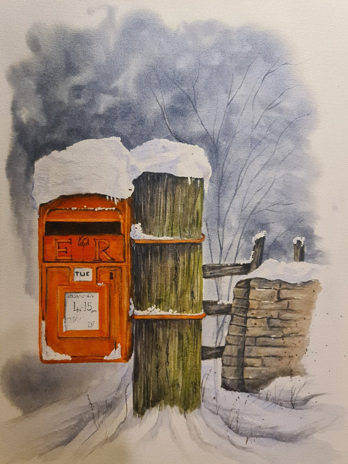 Winter Postbox