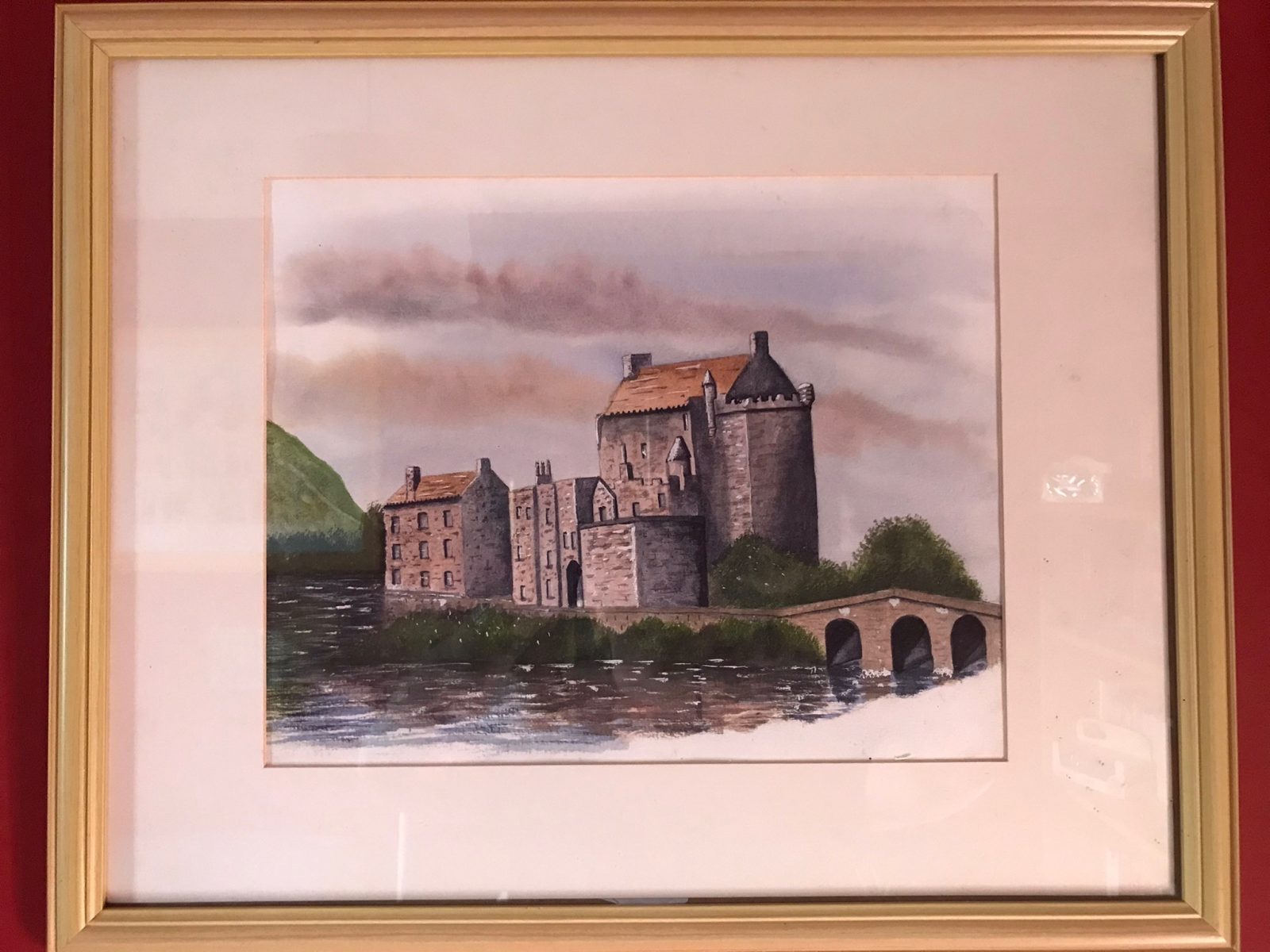 Loch side castle