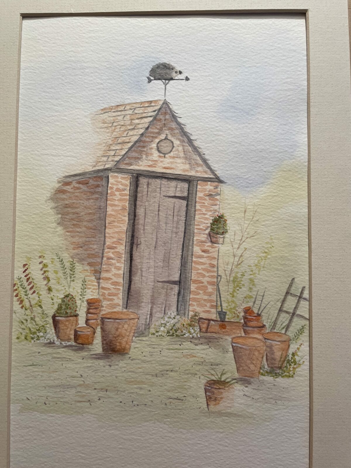 Old Rustic Potting Shed